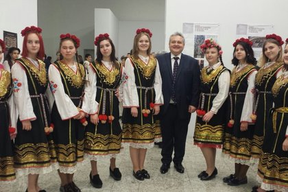 Откриване на изложбата „Българското културно наследство в историята на Европа. Светлината на буквите“ 